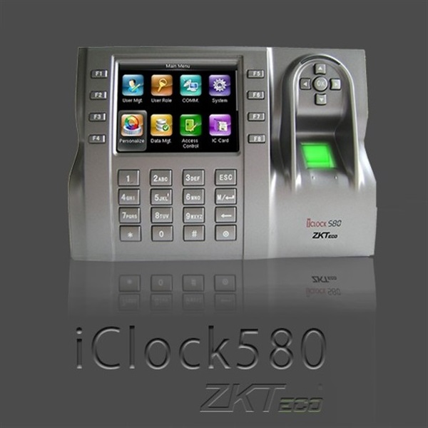 iclock 580 id parmak izi cihazı