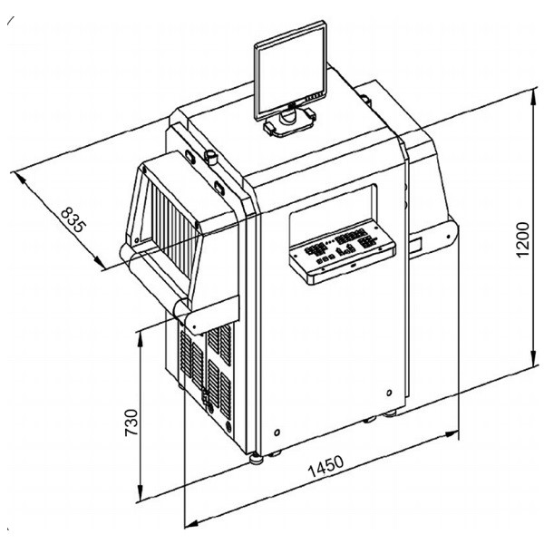 PG 5030A Plus X-Ray Arama Cihazı 1