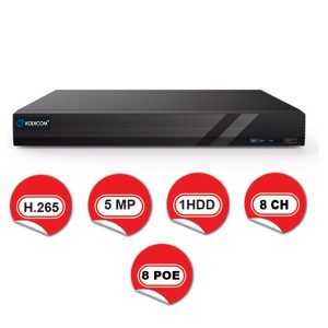 Kodikom kd 3208 H1 8 kanal 8 poe nvr